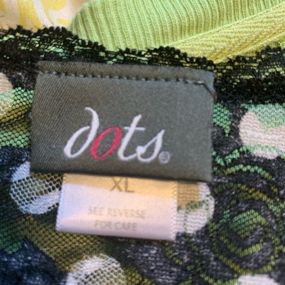 Sheer black and white top - Picture 2 of 2